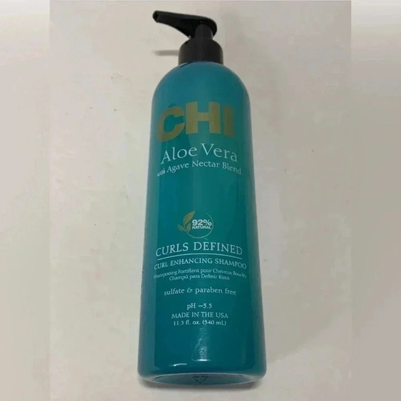 CHI Shampoo Curl Defining Moisturizing Aloe Vera Agave Nectar 11.5 oz New - Picture 4 of 5